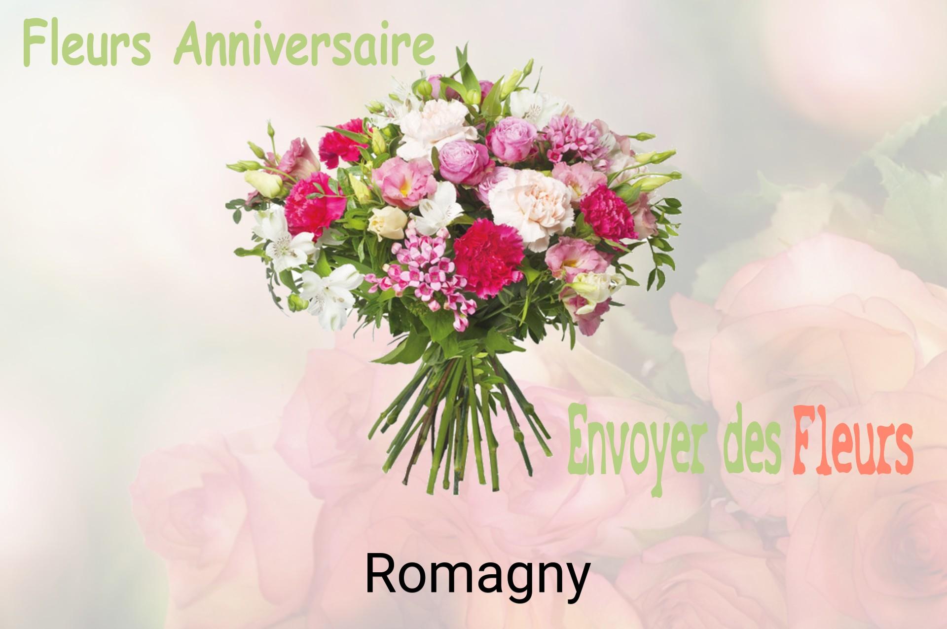 Bouquet de fleurs d’anniversaire livré à Romagny