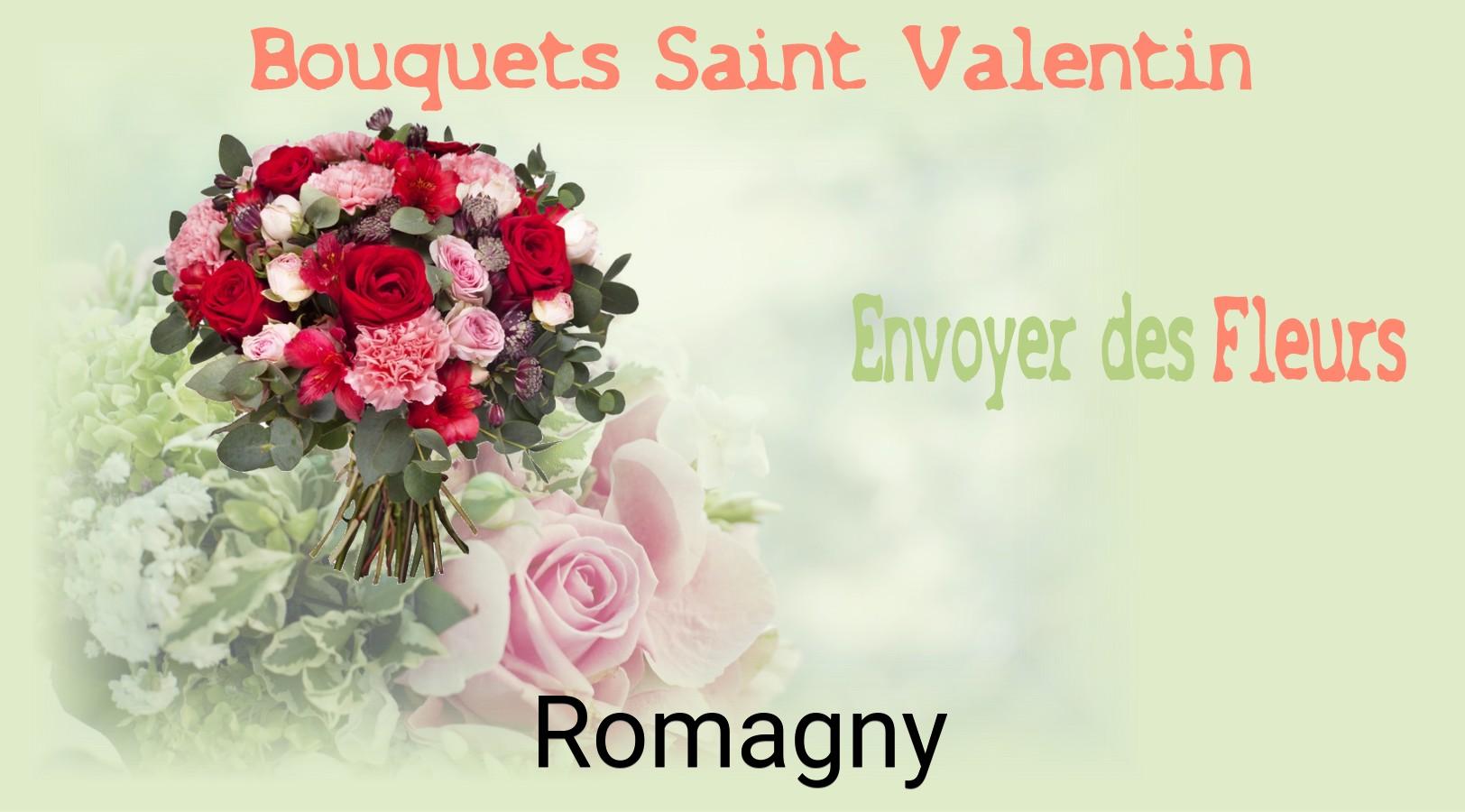 Roses de Saint-Valentin livrées à Romagny